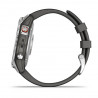 GARMIN EPIX 2 Acier - Silver avec bracelet gris - Montre GPS Running - EN STOCK
