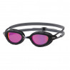 ZOGGS Predator Titanium Smaller Fit - Grey Black Mirrored Pink Silver  - Lunettes Natation et Triathlon