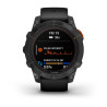 GARMIN FENIX 7 Pro Solar Edition - Gray avec bracelet noir - Montre GPS Running - EN STOCK