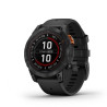 GARMIN FENIX 7S Pro Solar Edition - Silver avec bracelet gris - Montre GPS Running - EN STOCK