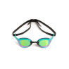 ARENA Cobra Ultra Swipe Mirror - Emerald Peacock - Lunettes Natation Bleu Verres Argent