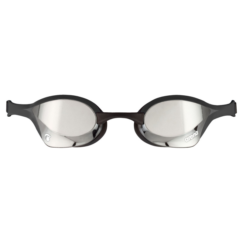 ARENA Cobra Ultra Swipe Mirror  - Silver Black - Lunettes Natation Noir Verres Argent