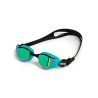 ARENA Cobra TRI SWIPE  Mirror - Emerald Peacock - Lunettes Triathlon et Eau Libre Noir et Jaune 