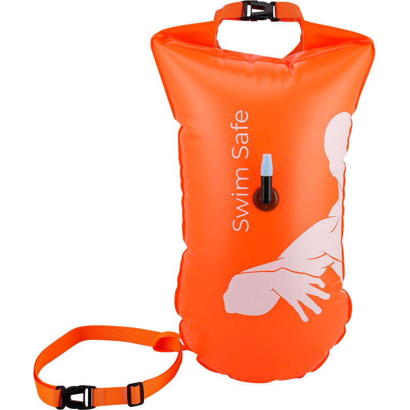 Bouée sécurité de nage SWEAMS SAFETY BUOY - Orange - 20L - SWIM SAFE