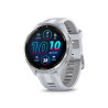 GARMIN 965 Forerunner blanche avec bracelet en silicone blanc/gris - Montre GPS Running - EN STOCK