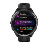 GARMIN 965 Forerunner Noire avec bracelet en silicone noir/gris - Montre GPS Running - EN STOCK