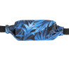 Ceinture RUSH Large Running Pocket - HAWAI BLUE - Ceinture extensible porte gels, nutrition, telephone ...