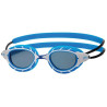 ZOGGS Predator Blue White Tinted Smoke Smaller Fit - Lunettes Triathlon et Eau LIbre