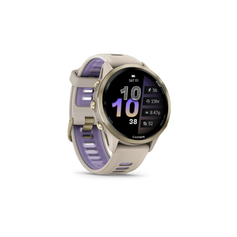 GARMIN Forerunner 970 French Grey / Indigo - Montre Running GPS - EN STOCK - OFFRE SOLDES