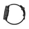GARMIN Forerunner 570 47mm  -  Aluminium Slate avec bracelet noir translucide/noir Montre GPS Running