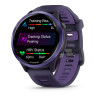 GARMIN Forerunner 570 47mm - Aluminium indigo avec bracelet violet translucide/Indigo-  Montre GPS Running