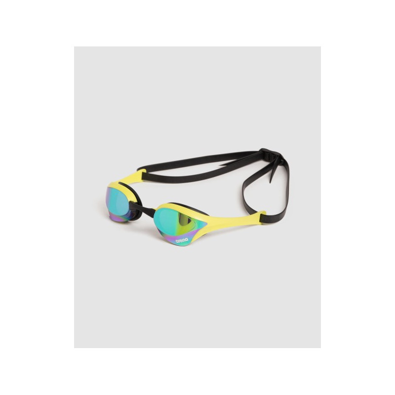 ARENA Cobra Ultra Swipe Mirror - Emerald Cyber Lime - Lunettes Natation Bleu Verres Argent ARENA Cobra Ultra Swipe Mirror - Emerald Cyber Lime - Lunettes Natation Bleu Verres Argent