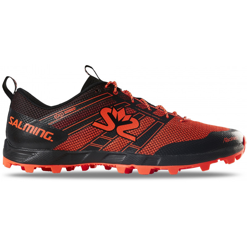 SALMING ELEMENT S3 Homme Black - Orange - Chaussures Running pour SwimRun et Trail