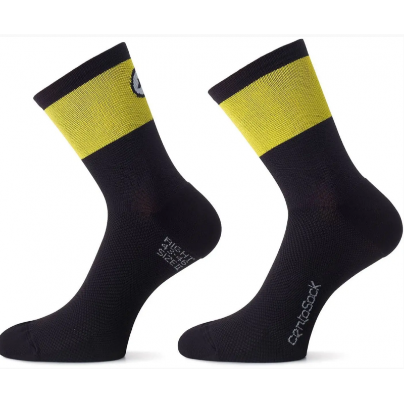 Socquettes ASSOS CENTOSOCKS EVO8 voltYellow Socquettes ASSOS CENTOSOCKS EVO8 voltYellow
