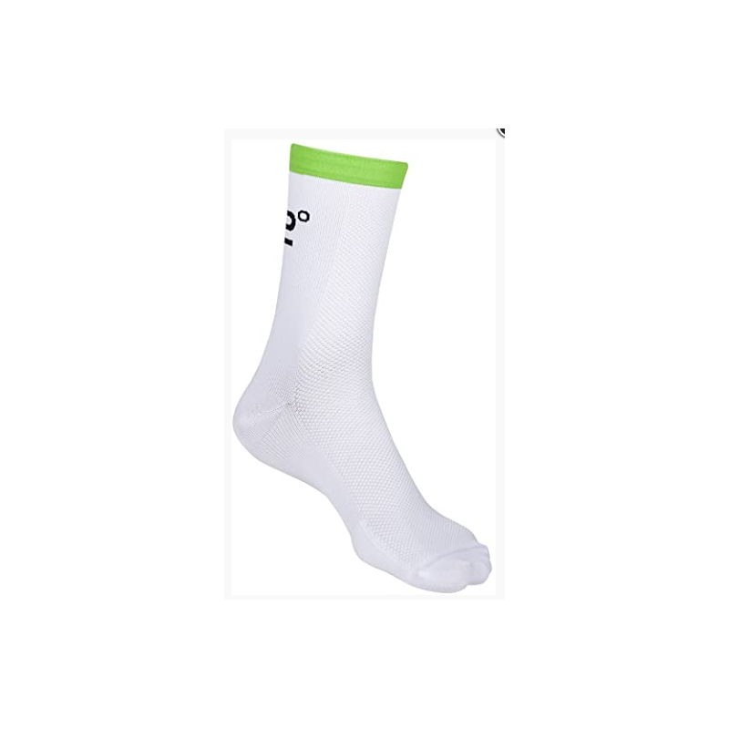Socquettes POC Cannondale Drapac Sock - Hydrogen White - Cannondale Green