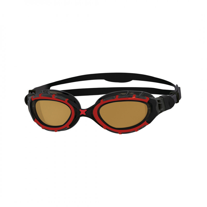 ZOGGS Predator Flex Polarized Ultra Red Black Copper - Smaller Fit - Lunettes Triathlon et natation ZOGGS Predator Flex Polarized Ultra Red Black Copper - Smaller Fit - Lunettes Triathlon et natation