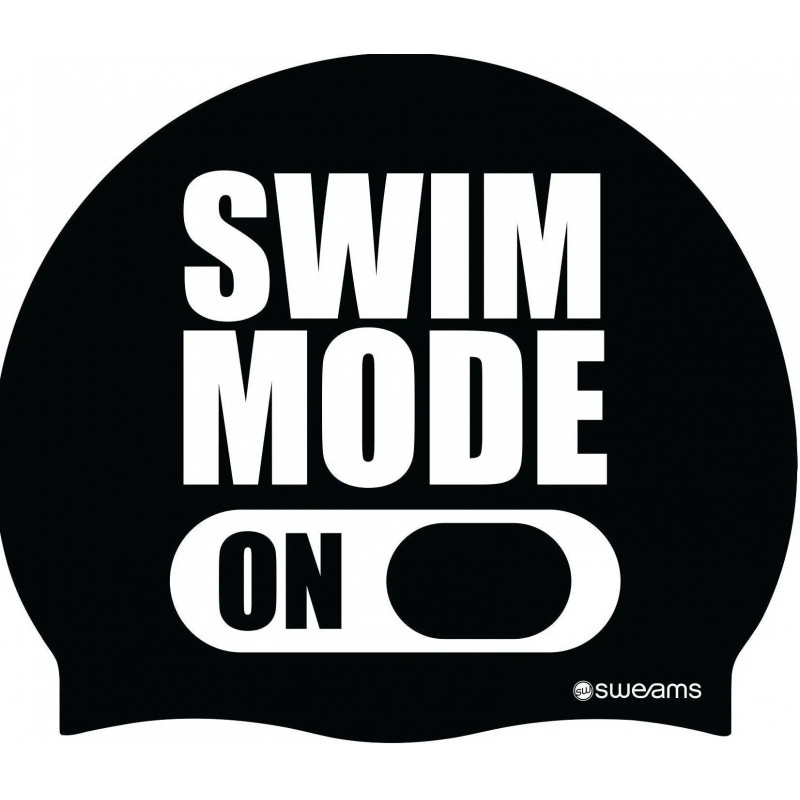 Bonnet  SWEAMS Swim mode - Black white