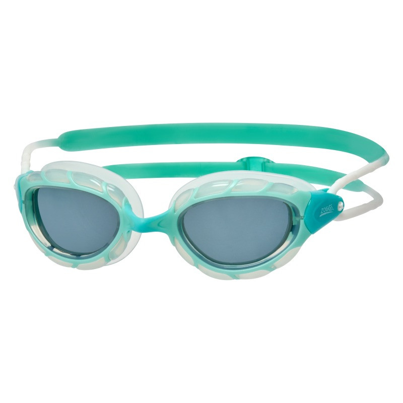 Lunettes Zoggs PREDATOR Green Clear Smoke - Regular Fit - Lunettes Triathlon et natation 