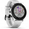 GARMIN Forerunner 945 LTE - blanche avec bracelet blanc - Montre GPS Running Triathlon Performance 